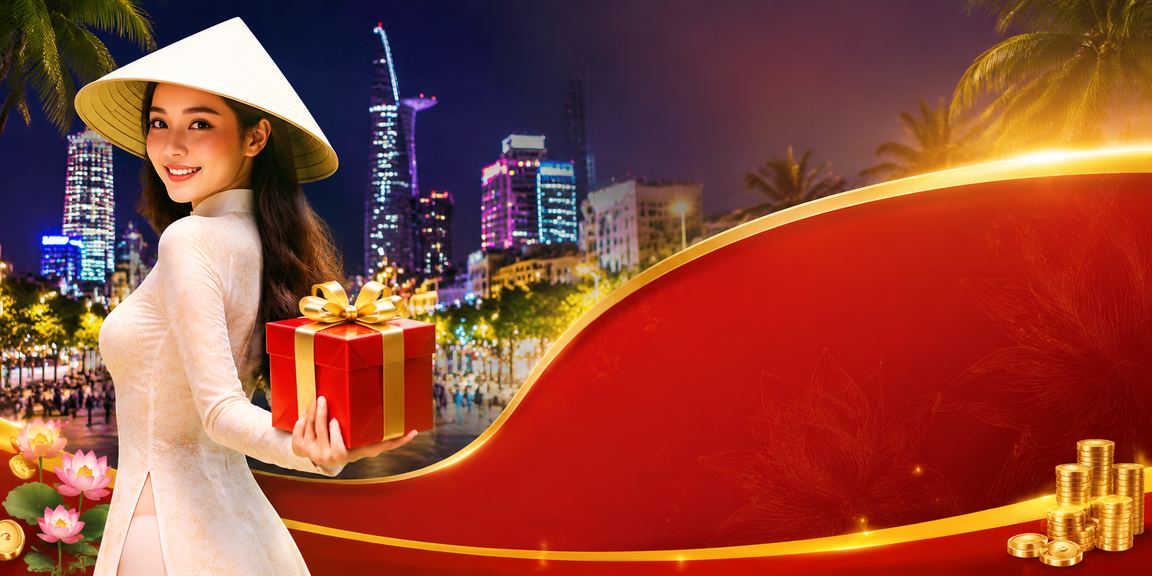 Người dùng TP.HCM nhận cashback thể thao kết hợp hình ảnh nón lá truyền thống Việt Nam